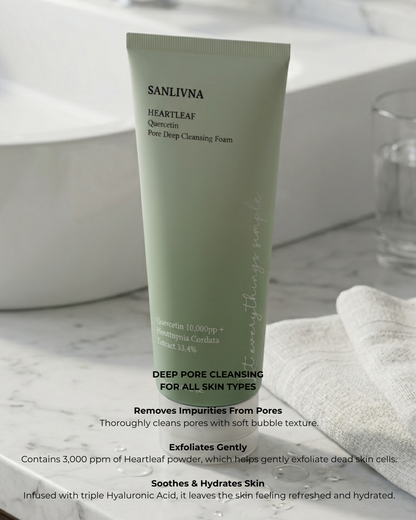 Heartleaf Pore Deep Cleansing Foam