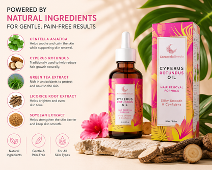 Cyperus Rotundus Hair Removal Oil