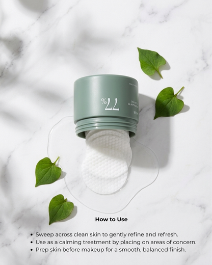 Heartleaf 77% Clear Toner Pads